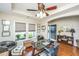 Comfortable home office with wood floors, lots of natural light, and stylish decor at 511 Nandina Dr, Goose Creek, SC 29445