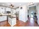 Well-designed kitchen featuring an island, stainless steel appliances, and ample cabinet space at 511 Nandina Dr, Goose Creek, SC 29445