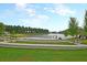Beautifully landscaped outdoor amphitheater with a lake view is perfect for community events at 522 Tidewater Chase Ln, Summerville, SC 29486