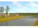 Enjoy the waterfront views from the community area with a clubhouse and outdoor seating at 522 Tidewater Chase Ln, Summerville, SC 29486