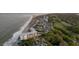 Aerial view of stunning oceanfront property with gorgeous golf course near beaches at 9002 Palmetto Dr # 119, Isle of Palms, SC 29451