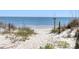 Sandy beach access with dunes and native vegetation leading to the ocean at 9002 Palmetto Dr # 119, Isle of Palms, SC 29451