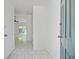 Bright foyer with white walls and tile floors leading to the living areas at 9630 Crosscut Dr, Ladson, SC 29456