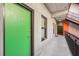 Hallway view showing unit number 337 with concrete walls and metal staircase at 1 Cool Blow St # 337, Charleston, SC 29403
