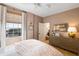 Comfortable bedroom featuring a large window with scenic views and a stylish dresser at 1 King St # 501, Charleston, SC 29401