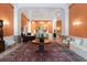 Spacious lobby featuring elegant decor, marble floors, and a grand chandelier at 1 King St # 501, Charleston, SC 29401