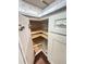 Kitchen cabinet with custom shelving and corner storage system at 107 Tracy St, Walterboro, SC 29488