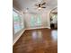 Bright living room with hardwood floors, neutral paint, and ample natural light at 107 Tracy St, Walterboro, SC 29488