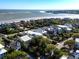 Breathtaking aerial view of the coastal community with stunning ocean views at 124 Charleston Blvd, Isle of Palms, SC 29451