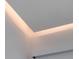 Minimalist white ceiling featuring accent lighting at 124 Charleston Blvd, Isle of Palms, SC 29451
