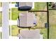 Overhead view of a property with a spacious backyard, including a patio, lawn, and fence at 1311 Berry Grove Dr, Summerville, SC 29485