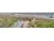 Path to sandy beach at 1404 Palmetto Blvd, Edisto Beach, SC 29438