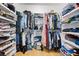 Walk-in closet with ample hanging space, shelving, and organized storage at 204 Black Gum Cir, Moncks Corner, SC 29461