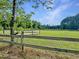 Pasture view of a beautiful green field ready for livestock and horses at 224 Reeves St, Reevesville, SC 29471
