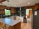 Updated kitchen with a breakfast bar, stainless steel appliances, and a modern design at 2331 Furman Dr, Charleston, SC 29414