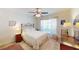 Cozy bedroom offers soft natural light, carpet flooring, and a calming, neutral color palette at 236 Everwood Ct, Moncks Corner, SC 29461
