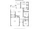 Detailed floor plan showcasing the layout of the home, including room dimensions at 236 Everwood Ct, Moncks Corner, SC 29461