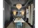 Elegant dining room with a crystal chandelier and stylish decor at 2524 Josiah St, Charleston, SC 29492