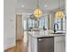 Gourmet kitchen with marble countertops and stainless steel appliances at 2524 Josiah St, Charleston, SC 29492