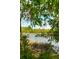 Picturesque water view framed by mature trees and natural foliage at 2538 Helmsman Rd, Johns Island, SC 29455