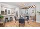 Open living area features a light and bright kitchen, dining area, and living room space at 301 Beaufort St, Summerville, SC 29483