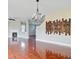 Spacious living area features a fireplace, hardwood floors and a decorative wooden wall hanging at 330 Albrighton Way, Moncks Corner, SC 29461