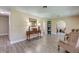 Bright living room features hardwood floors, arched doorways and a classic design at 403 Forest Cir, Summerville, SC 29483