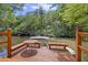 Scenic dock with boat mooring featuring relaxing views of the lake and wooden picnic table at 418 Lakeview Dr, Summerville, SC 29485
