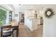 Open-concept kitchen and breakfast nook with hardwood flooring and great natural light at 418 Lakeview Dr, Summerville, SC 29485