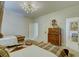 Bedroom offering two twin beds, unique light fixtures, and natural lighting at 418 W Carolina Ave, Summerville, SC 29483