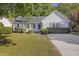 Charming single-story home featuring a well-maintained lawn and a cozy front porch at 527 Hainsworth Dr, Charleston, SC 29414