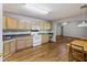 Spacious kitchen boasts updated appliances and eat-in dining area at 527 Hainsworth Dr, Charleston, SC 29414