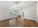 Spacious living room with vaulted ceiling, hardwood floors, and natural light at 527 Hainsworth Dr, Charleston, SC 29414