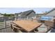 Beautiful roof deck with outdoor seating, perfect for entertaining or relaxing at 539 Cooper Village Ln, Mount Pleasant, SC 29464