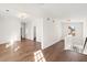 Open concept living space with hardwood floors and natural light at 55 Maple St, Charleston, SC 29403