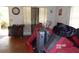 Cozy living room with hardwood floors and vintage details, ready for personalization at 604 King St, Walterboro, SC 29488