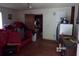 Cozy living room with hardwood floors and vintage details, ready for personalization at 604 King St, Walterboro, SC 29488