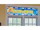 Unique stained glass window with custom beach themed design at 67 Lost Village Trl # 4, Edisto Island, SC 29438