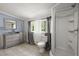 Bathroom with vanity, toilet, and shower at 8487 Parkers Ferry Rd, Adams Run, SC 29426