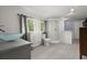 Bathroom with vanity, toilet, and shower at 8487 Parkers Ferry Rd, Adams Run, SC 29426