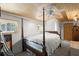 Bedroom with wood ceiling at 8487 Parkers Ferry Rd, Adams Run, SC 29426