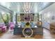 Living room showcasing beautiful built-in bookshelves and stylish decor at 912 Cheehaw St, Edisto Island, SC 29438