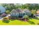 Lovely home with brick facade and charming landscaping, creating an inviting curb appeal at 1187 Out Of Bounds Dr, Summerville, SC 29485