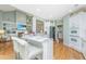 Open-concept kitchen showcases granite countertops, stainless steel appliances, and seamless flow into the living area at 1187 Out Of Bounds Dr, Summerville, SC 29485