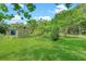 Large backyard with storage shed at 1222 Maxwell St, North Charleston, SC 29405
