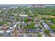 Aerial view of neighborhood featuring mature trees and well-maintained streets at 15 Dewey St, Charleston, SC 29403