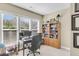 Bright office space with multiple windows and built-in shelves at 1572 Pixley St, Charleston, SC 29414