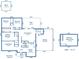 Detailed floor plan showcasing layout of the home's first floor and FROG at 1705 Sulgrave Rd, Charleston, SC 29414
