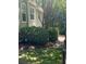 Well-maintained side yard with green bushes and a glimpse of the house's exterior at 1736 James Basford Pl, Mount Pleasant, SC 29466