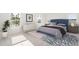 Serene bedroom with natural light, a plush bed, and stylish decor at 206 Belfort Way, Summerville, SC 29486